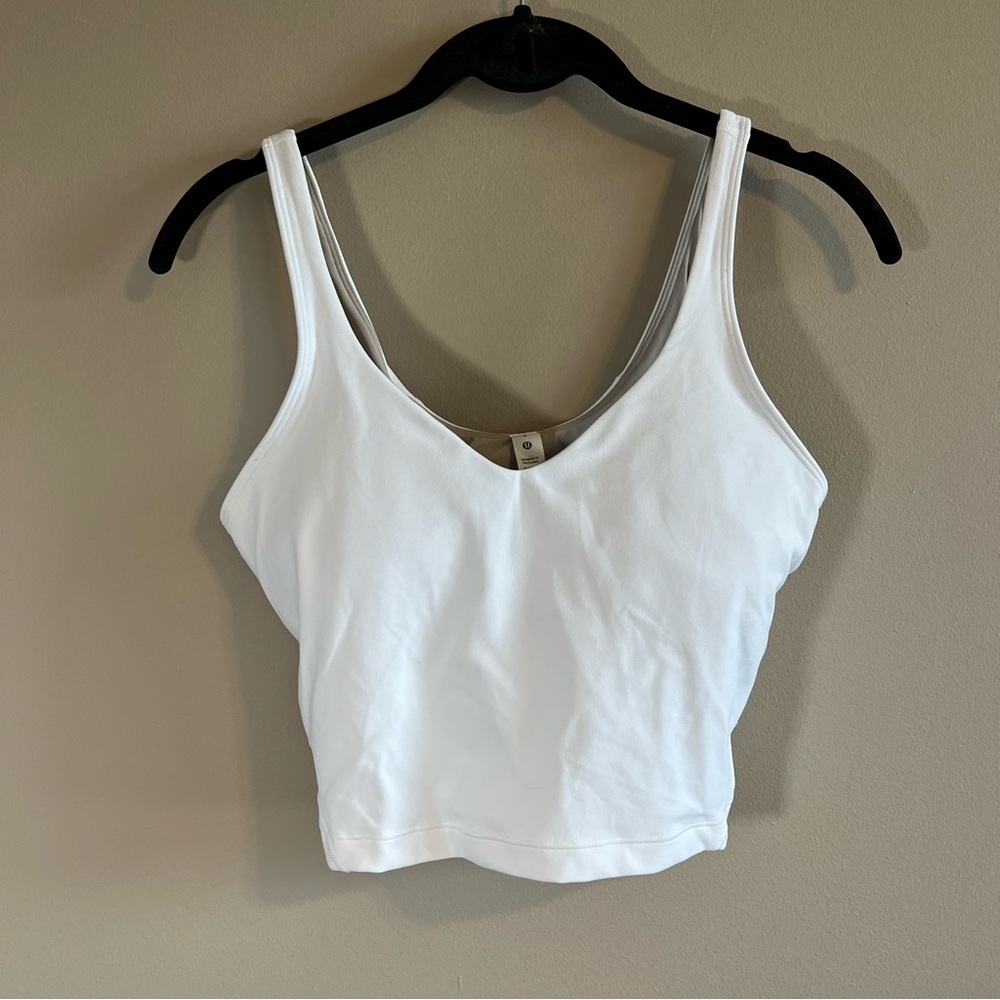 Lululemon White Align Tank Top 8